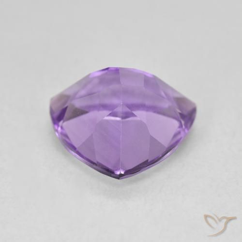 Ametista Violeta Púrpura Profundo Natural 2.83ct, Trilhão, VVS-VS