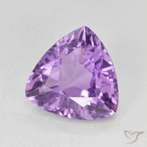 Ametista Violeta Profundo Natural 2.91ct, Trilhão, VVS