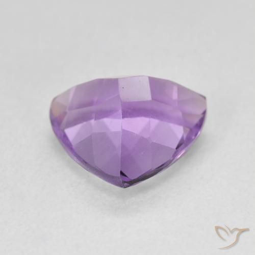 Ametista Violeta Profundo Natural 2.91ct, Trilhão, VVS