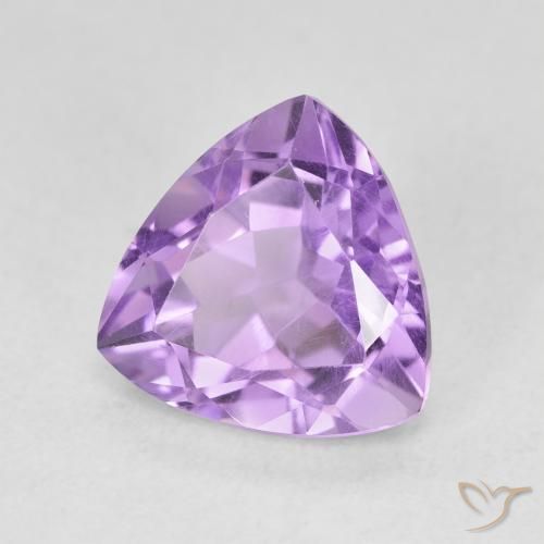 Ametista Violeta médio Natural 2.90ct, Trilhão, VVS