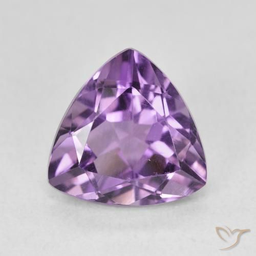 2.86ct Natural Violeta médio Ametista, Trilhão, VVS