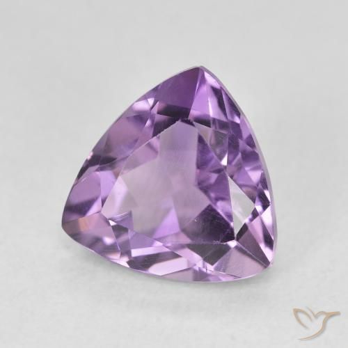 Ametista Violeta médio Natural 2.86ct, Trilhão, VVS