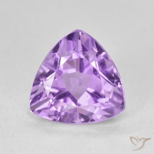 2.82ct Natural Violeta médio Ametista, Trilhão, VVS