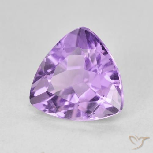 Ametista Violeta médio Natural 2.82ct, Trilhão, VVS