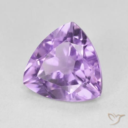 Ametista Violeta rosado Natural 2.83ct, Trilhão, VVS