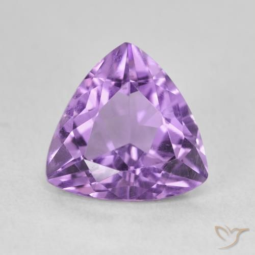 2.84ct Natural Violeta Profundo Ametista, Trilhão, VVS