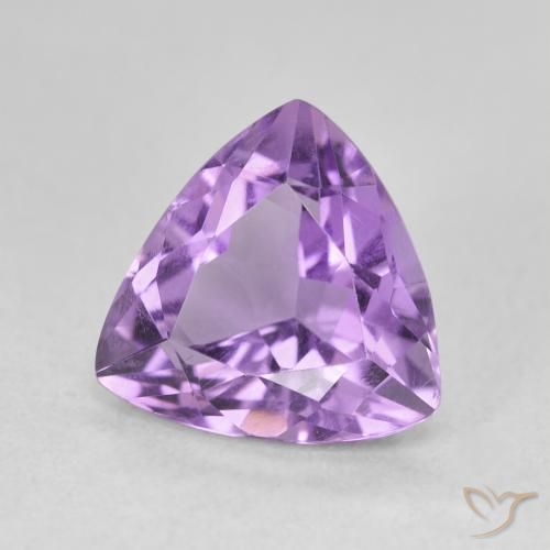 Ametista Violeta Profundo Natural 2.84ct, Trilhão, VVS