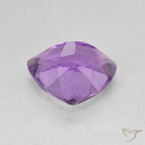 Ametista Violeta Profundo Natural 2.84ct, Trilhão, VVS