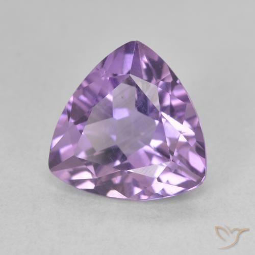 Ametista Violeta Vívido Natural 2.99ct, Trilhão, VVS-VS