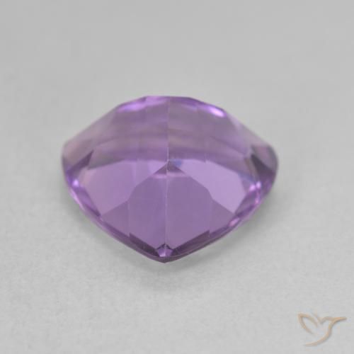 Ametista Violeta Vívido Natural 2.99ct, Trilhão, VVS-VS