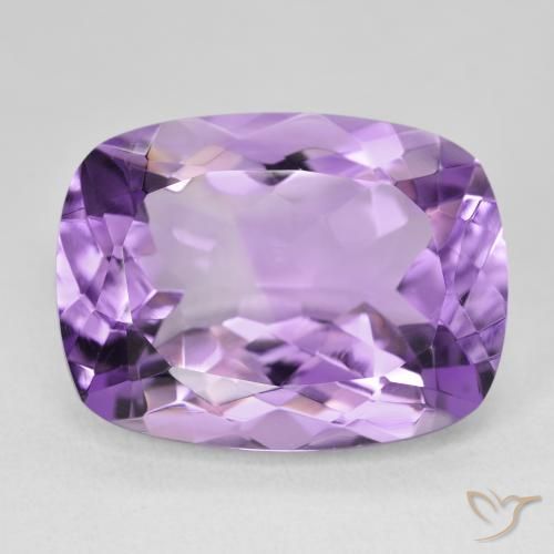 17.54ct Natural Profundo Iris Violeta Ametista, Almofada, VVS