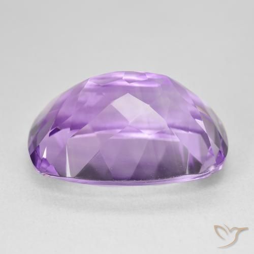Ametista Violeta médio Natural 18.46ct, Almofada, VVS