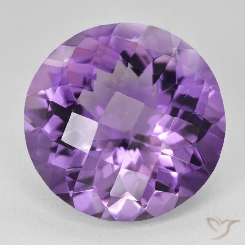 18.08ct Natural Violeta Intenso Ametista, Redondo, VVS