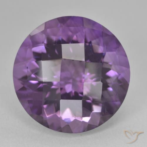 19.60ct Natural Violeta médio Ametista, Redondo, VVS-VS