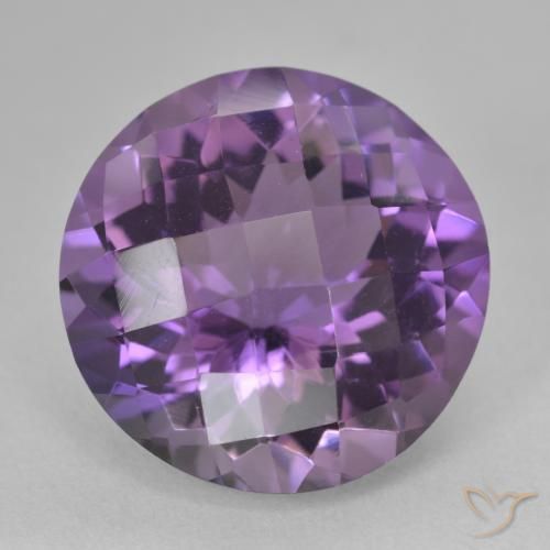 18.19ct Natural Violeta médio Ametista, Redondo, VS