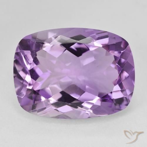18.10ct Natural Violeta Púrpura Ametista, Almofada, VVS