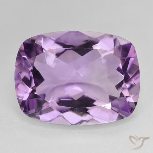 15.85ct Natural Medium Light Purplish-Violet Ametista, Almofada, VVS