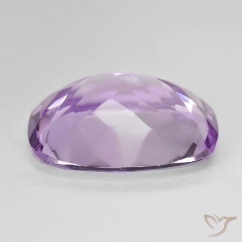 Ametista Medium Light Purplish-Violet Natural 15.85ct, Almofada, VVS