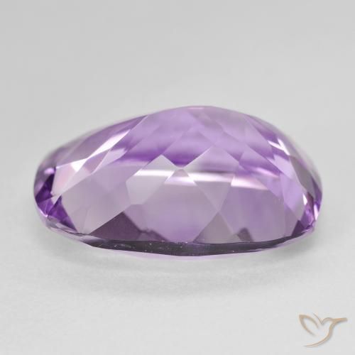 Ametista Violeta Púrpura Natural 17.64ct, Almofada, VVS