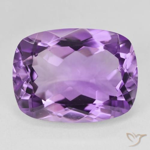 17.76ct Natural Violeta Púrpura Ametista, Almofada, VVS