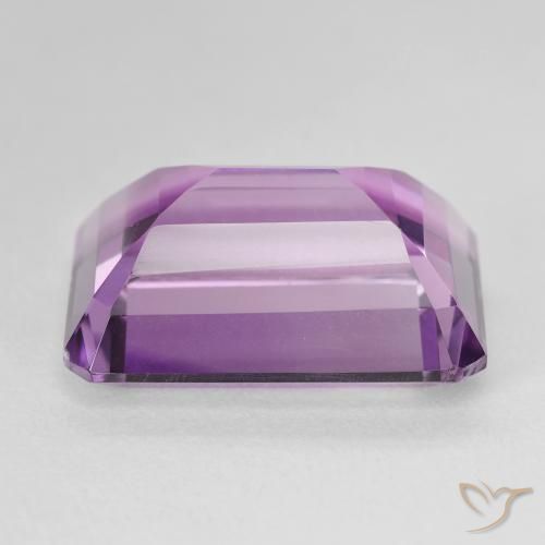 Ametista Violeta médio Natural 14.92ct, Corte Octógono / Esmeralda, VS