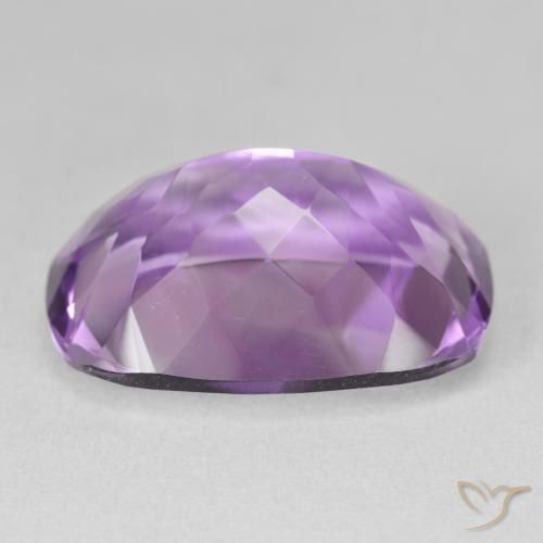 Ametista Violeta Vívido Natural 17.58ct, Almofada, VVS-VS