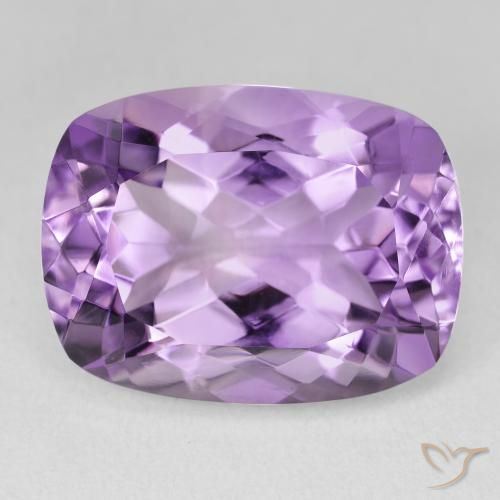 18.53ct Natural Íris Rosa Violeta Ametista, Almofada, VVS-VS