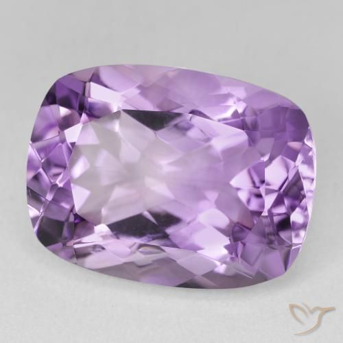 Ametista Íris Rosa Violeta Natural 18.53ct, Almofada, VVS-VS