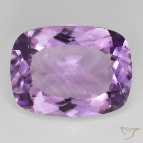16.89ct Natural Violeta Claro-Médio Ametista, Almofada, VVS-VS