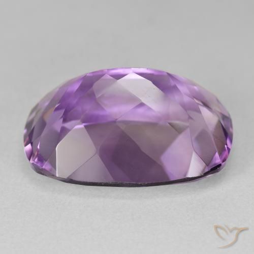 Ametista Violeta Claro-Médio Natural 19.00ct, Almofada, VVS-VS