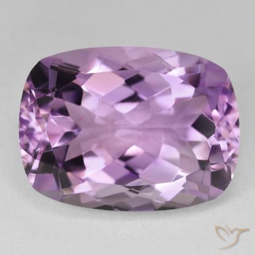 19.11ct Natural Violeta Claro-Médio Ametista, Almofada, VVS-VS