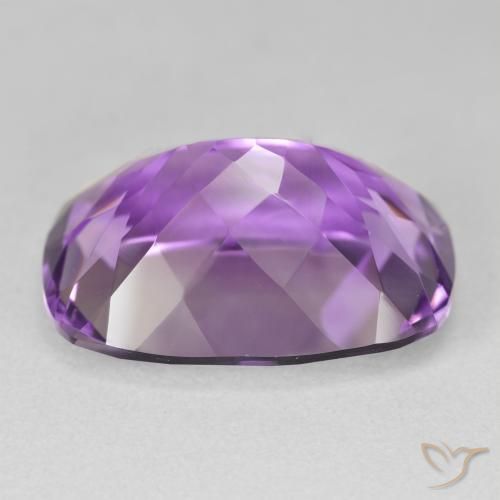 Ametista Medium Light-Violet Natural 18.40ct, Almofada, VVS-VS