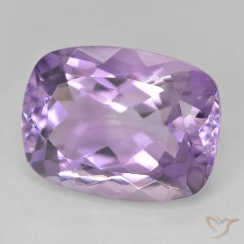 Ametista Violeta Púrpura Natural 19.32ct, Almofada, VS