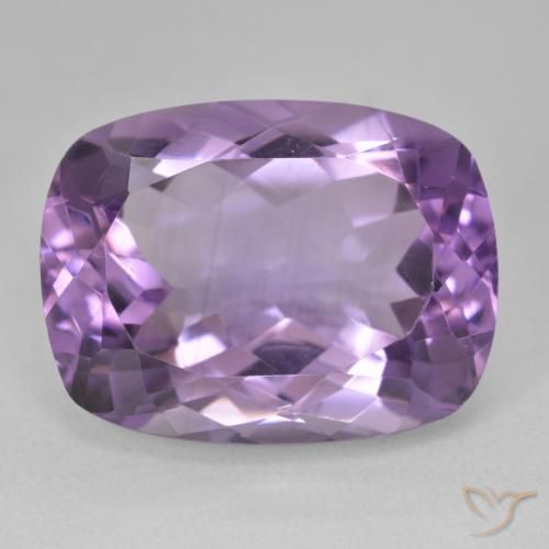 20.17ct Natural Berinjela Violeta Ametista, Almofada, VVS