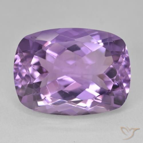 19.34ct Natural Violeta médio Ametista, Almofada, VVS