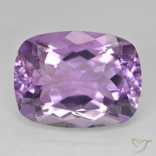 19.35ct Natural Violeta Claro-Médio Ametista, Almofada, VVS