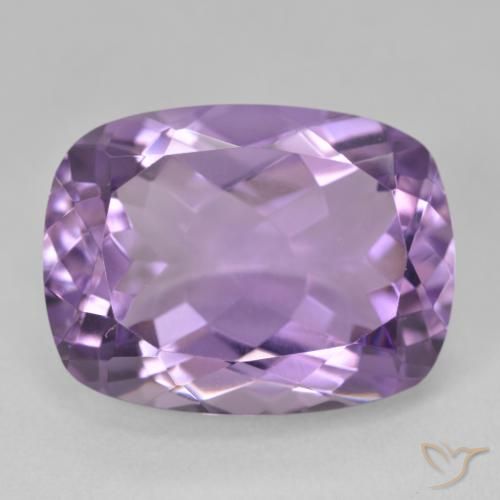 18.55ct Natural Violeta médio Ametista, Almofada, VVS
