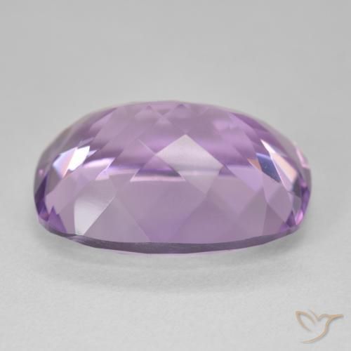 Ametista Violeta médio Natural 18.55ct, Almofada, VVS