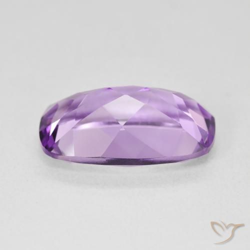 Ametista Violeta médio Natural 5.59ct, Almofada, VVS