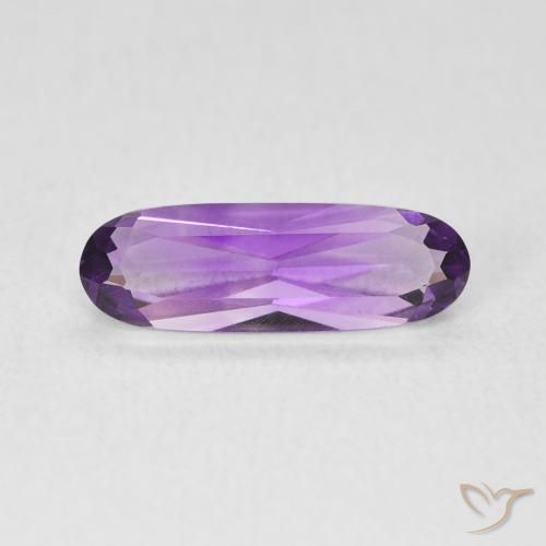 1.16ct Natural Violeta rosado Ametista, oval, VVS-VS
