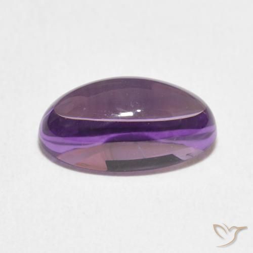 Ametista Violeta rosa médio Natural 3.71ct, oval, Transparente