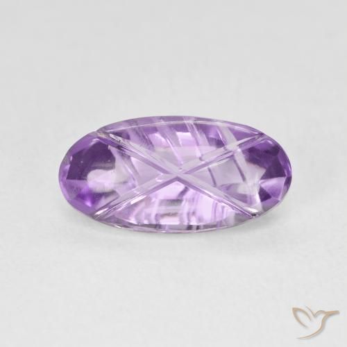 2.03ct Natural Rosa Violeta Médio Ametista, oval, Transparente