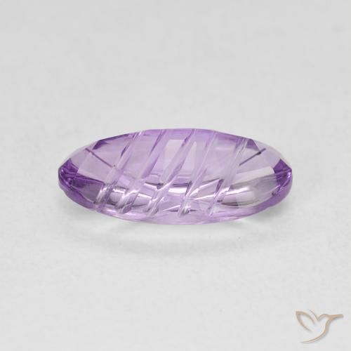 Ametista Rosa Violeta Médio Natural 2.03ct, oval, Transparente