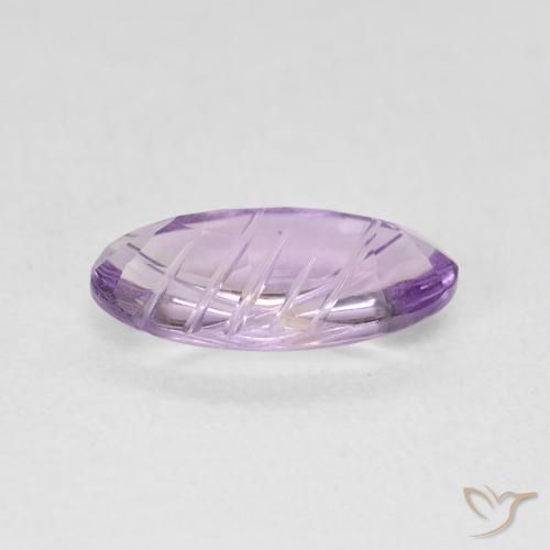 Ametista Violeta rosa médio Natural 1.86ct, oval, Transparente