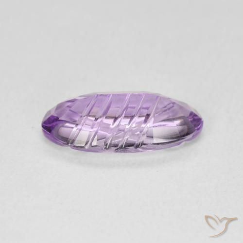 Ametista Violeta médio Natural 1.76ct, oval, Transparente