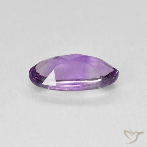 Ametista Violeta médio Natural 1.27ct, oval, Transparente