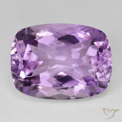 19.44ct Natural Violeta Claro-Médio Ametista, Almofada, VVS-VS