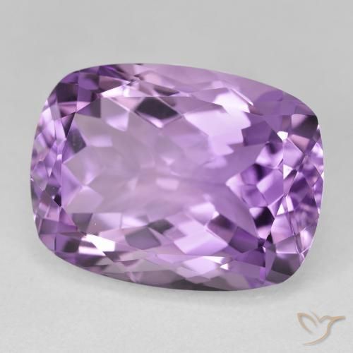 Ametista Violeta médio Natural 20.15ct, Almofada, VVS-VS