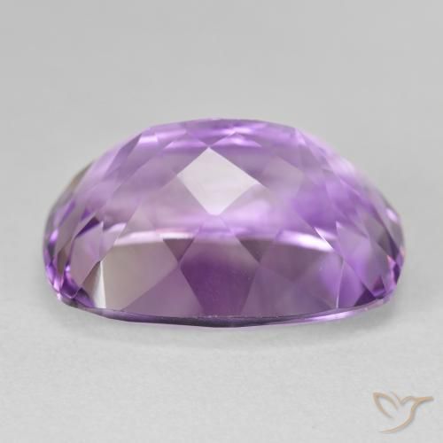 Ametista Violeta Claro-Médio Natural 20.06ct, Almofada, VVS-VS