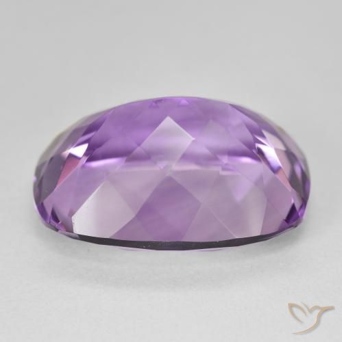 Ametista Medium Dark-Violet Natural 18.82ct, Almofada, VVS